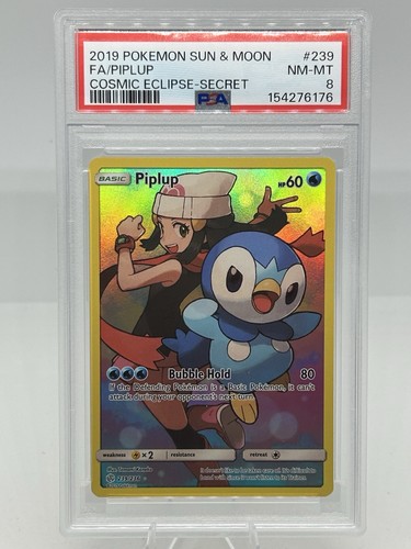 Piplup graded PSA 8 for sale on eBay