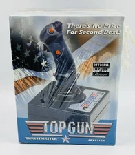 Vintage 1996 Thrustmaster TOP GUN Joystick (15-Pin Connector)