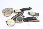 Vintage Mens Mechanical Watches Accurist Timex SPARES/REPAIRS x 5