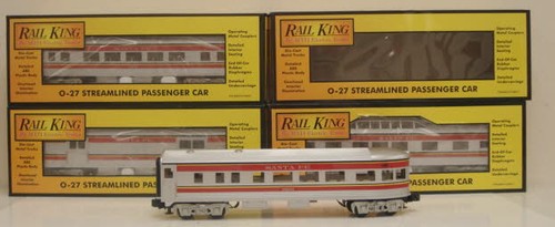 Juego de pasajeros optimizado MTH 30-6120 O Santa Fe (juego de 4) EX/caja | Zustand: Used