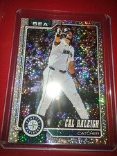 2026 Topps Series 1 Celebration Cal Raleigh #140 Confetti Foil Mariners