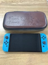Nintendo Switch HEG-001 OLED Console W/ Zelda Carry Case