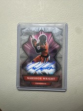2021 Wild Card Alumination Rookie Autographs Nahshon Wright (RC) #ABC-A 