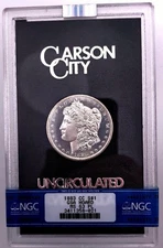 1883-CC Morgan Dollar GSA HOARD S$1 NGC MS63PL/Looks Deep Mirror PQ