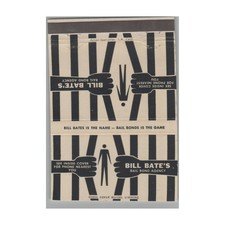 Matchbook Cover Bill Bate's Bail Bond Agency Compton CA