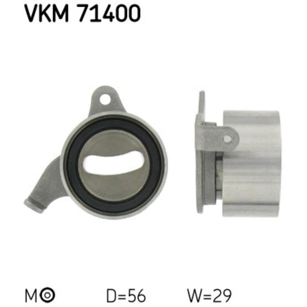 Spannrolle Zahnriemen SKF VKM 71400-image