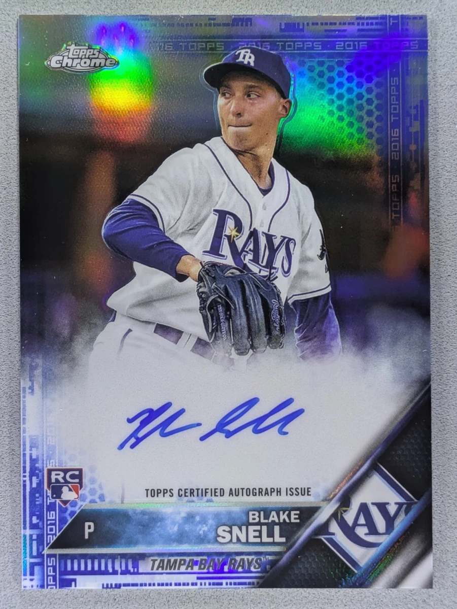 Blake Snell Baseball Serial Numbered Sports Trading Cards