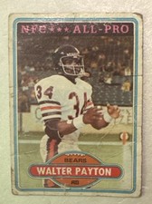 🏈1980 Topps #160 Walter Payton🏈EX🏈