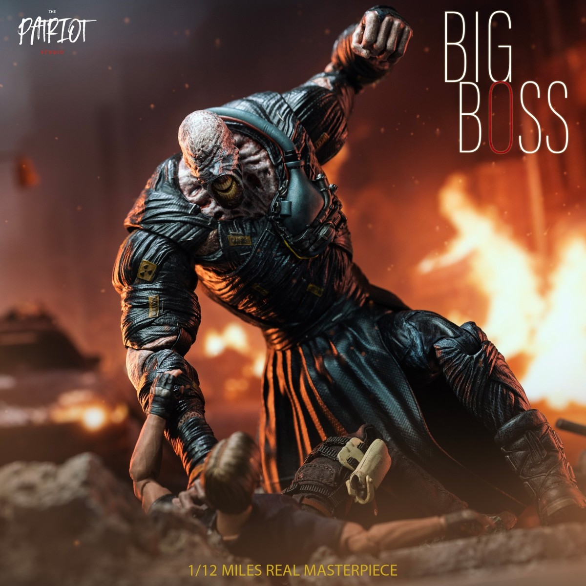 Patriot Studio 1/12 The BIG BOSS Resident Evil Tracker Monster