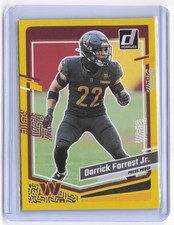2023 Donruss #296 Darrick Forrest Jr. Press Proof Yellow