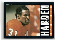 1985 Topps #240 Mike Harden Denver Broncos