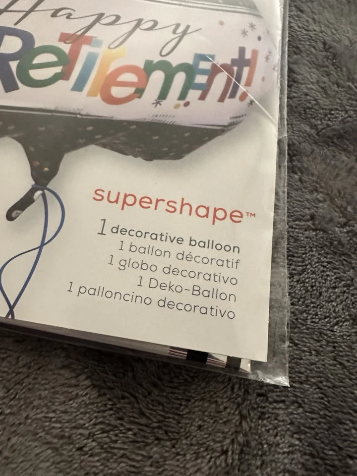 Украшения для вечеринки выхода на пенсию воздушные шары фольга мужчина женщина большой 2 упаковки офисный подарок - Изображение 3 из 4