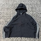 Y-3 Hooded Track Jacket Top 3-Stripes Mens Size L