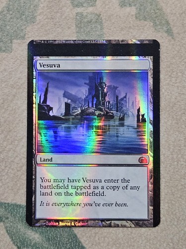 NFC Miscut - Vesuva - MTG - Error - Misprint - Foil - FTV 14 - Commander