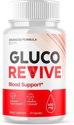 Gluco Revive Blood Support GlucoRevive Advanced Glycogen Support 60 Capsules