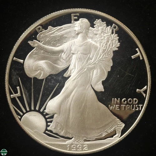 1992 American Silver Eagle Proof - Choice Proof Details