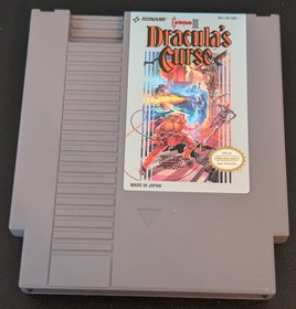 Castlevania III: Dracula's Curse (NES) - Cartridge + Manual - Tested - Near Mint