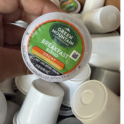 72 ct Green Mountain Light Roast Breakfast Blend Decaf Coffee Pods for Keurig