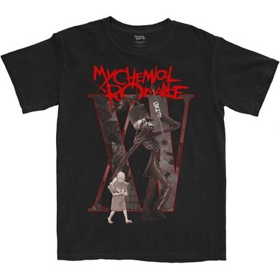 My Chemical Romance 'XV Parade Fill' Schwarzes T-Shirt NEU