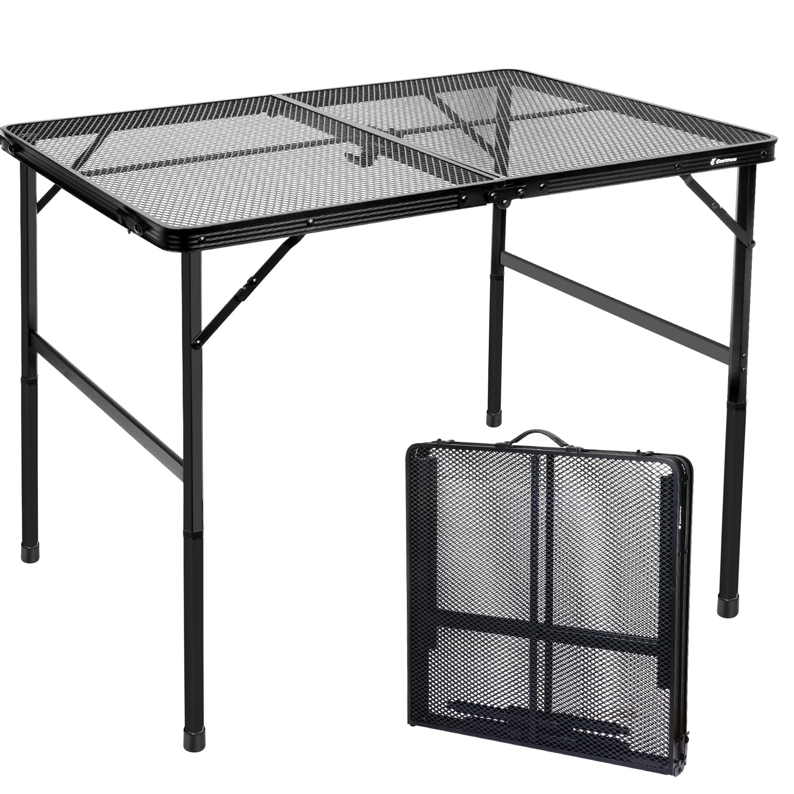 Table pliable camping 120x60 pliable et portable pour randonnée et camping-car