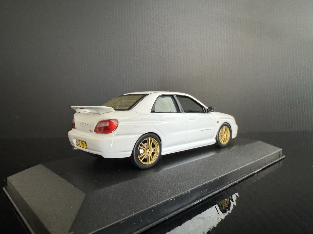 2003 Subaru Impreza WRX STI White 1/43 ixo MOC031 HTF ! | eBay