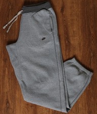 M size Nike Mens Vintage Y2K Small Embroired Swoosh Baggy Grey Track Sweatpants