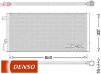 Denso DCN15005 Kondensator FüR Klimaanlage Kondensator Klimaanlage