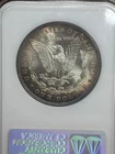1886 S$1 Morgan Silver Dollar NGC old holder MS 64  Nice Toning