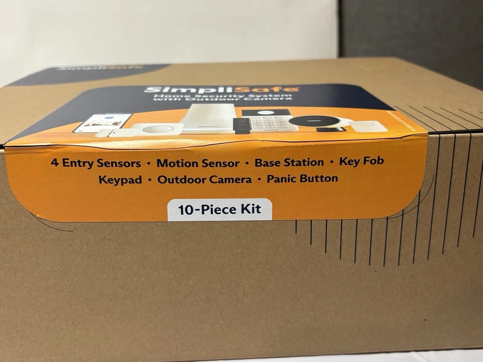 Kit de 9 piezas de alarma para el hogar SimpliSafe - Caja abierta - Sin usar - Sin cámara Foto 3 de 4