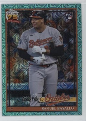 2026 Topps Series 1 Aqua Refractor /199 Samuel Basallo #91C-30 4jk