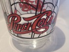 Vintage Pepsi-Cola Stained Tiffany Style Drinking Glasses 1970s - Set of 4 — photo 2