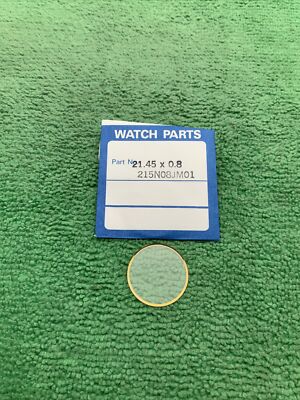 Seiko Crystal 215N08JM01, 21.45 X 0.80 To Fit New Old Stock
