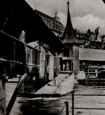 1936, Luzern 2 Briefversand RPPC