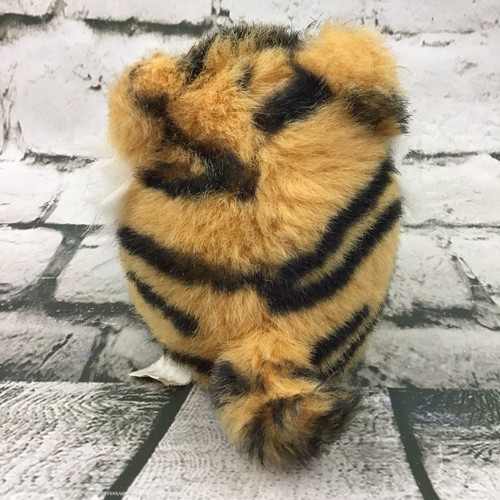 Vintage 90’s MJC Purr-Fection Tiger Plush Round Stuffed Tossable Toy - Picture 3 of 6