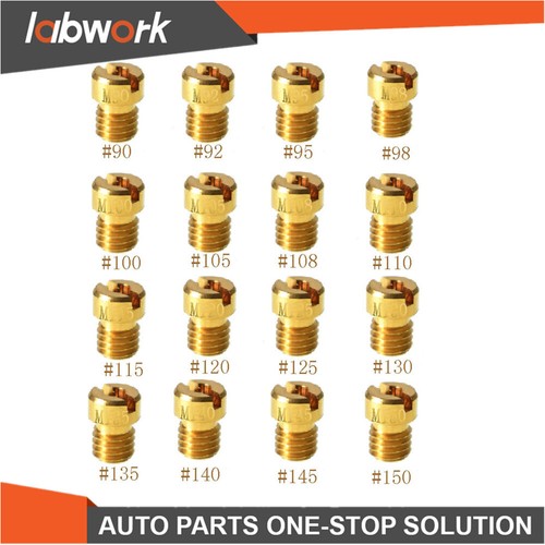 Labwork 16Pcs Carburetor Main Jet Kit For PWK OKO CVK 90 92 95 98 115 135 140