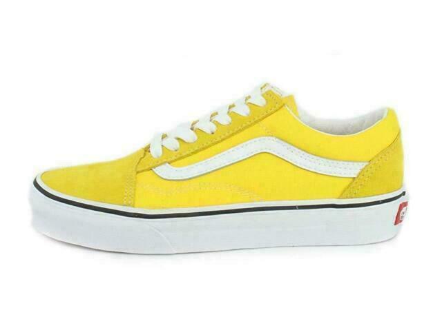 vibrant yellow vans