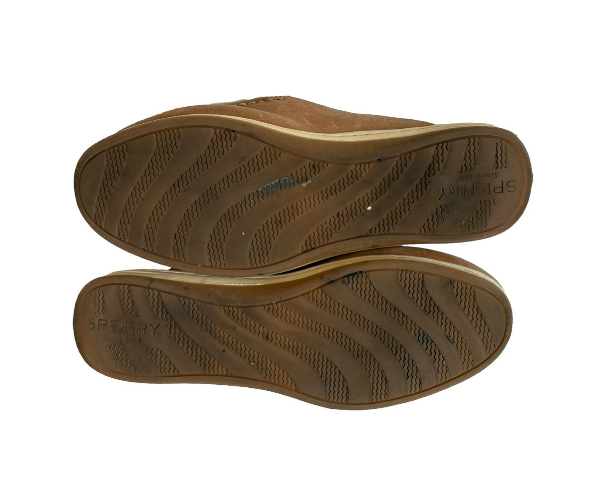 Sperry Women's Mulefish Boat Shoe - Slip-On Leather Mule With Memory Foam