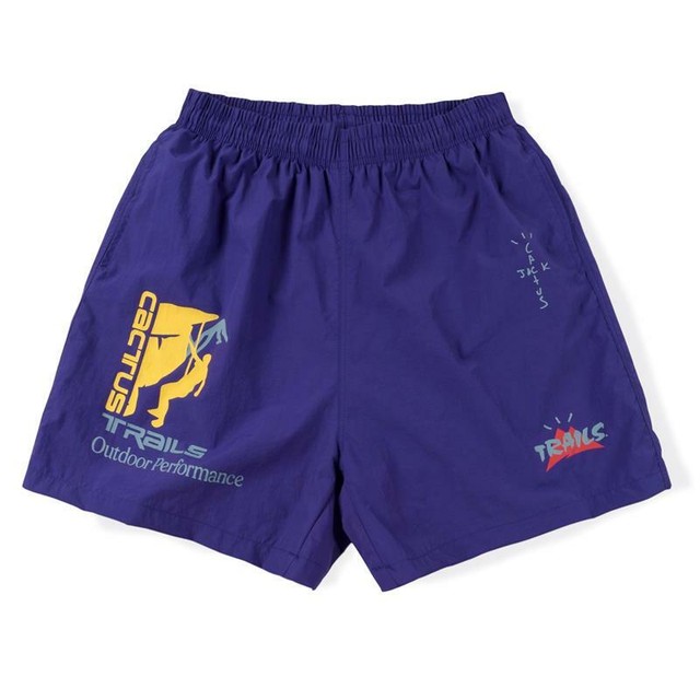 NEW INS Travis Scott Cactus Jack Running Climb Shorts Unisex Sweatpant Size S-XL | eBay