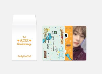 RIIZE 1ST ANNIVERSARY SMTOWN OFFICIAL GOODS MD LUCKY CARD SET +