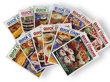 Lot Of Taste Of Home Quick Cooking Magazines 1999  2000 Complete Years Recipes