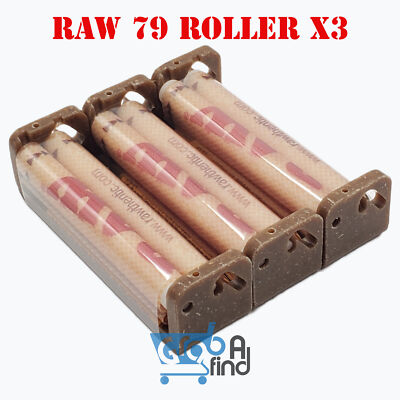 raw plastic cigarette rolling machine Raw Hemp Plastic Cigarette Rolling Machine, 79mm/1¼ - 3 Pack