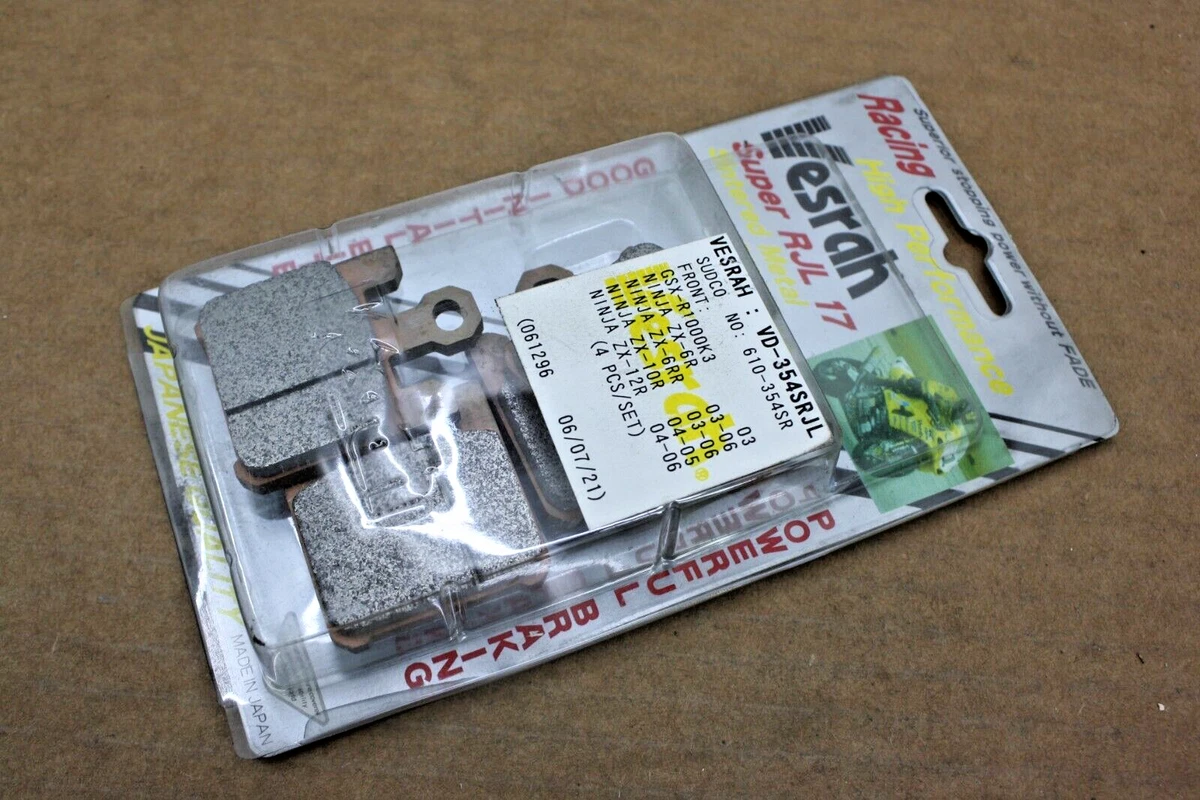 Vesrah Front Brake Pads for Kawasaki Ninja ZX10R for sale | eBay