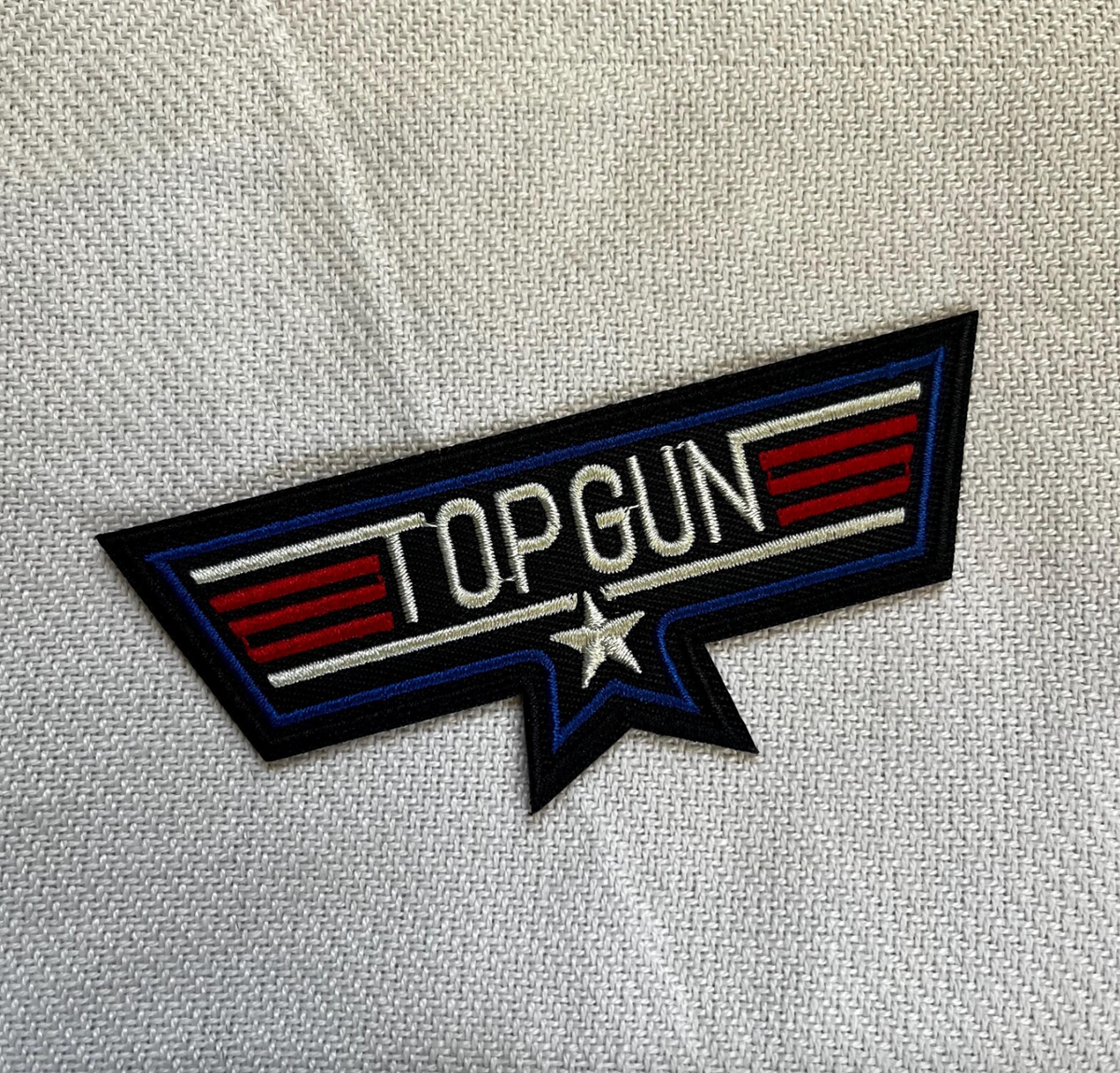 Meetlight Top Gun Patch Brodé Sew On Iron On Sew On Brodered Patch For - Foto 12