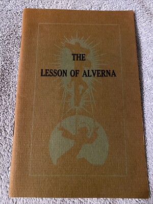 The Lesson Of Alverna; Booklet Constantine Koser