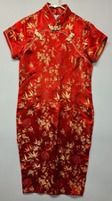 Qipao Cheongsam, Vietnamese Ao Dai Cach Tan, Suong Sam Ngan, Mandarin Mini Dress
