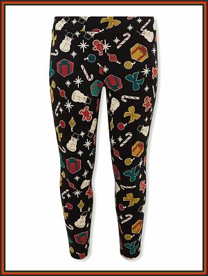 PREMIUM LEGGING HOLIDAY MASHUP BLACK 