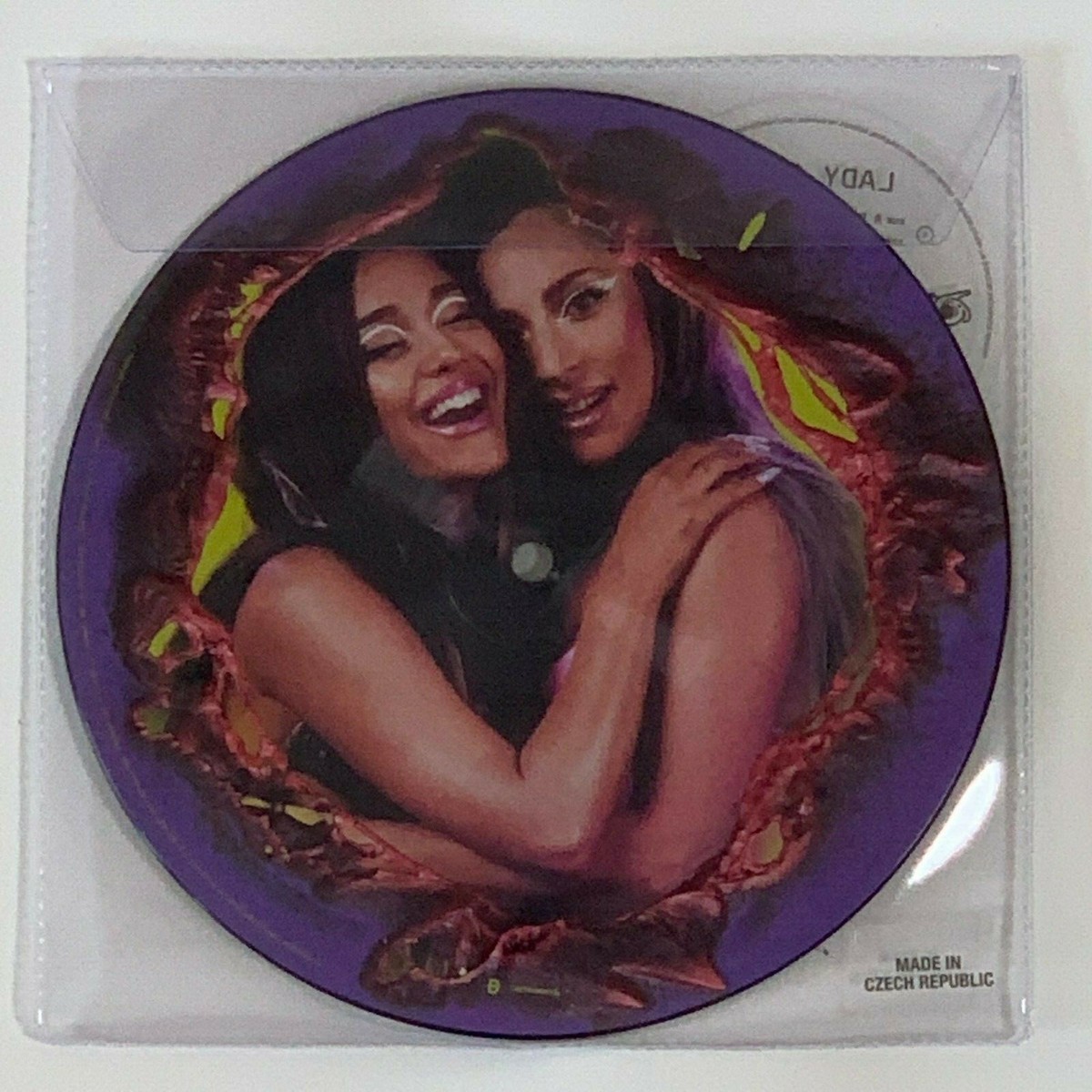 Lady Gaga Ariana Grande Rain On Me 7 inch Limited Vinyl 7