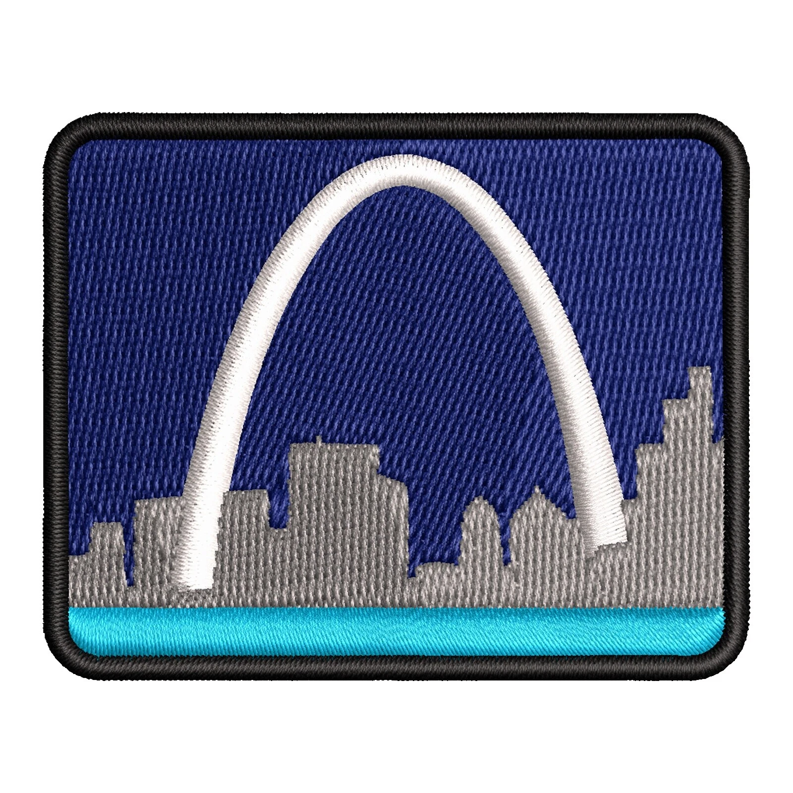 Embroidered Buildings & Monuments Sewing Patches