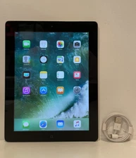 Apple iPad 4th Gen., 16GB, Wi-Fi, 9.7" - Black (MD510LL/A)