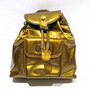 gucci gold backpack